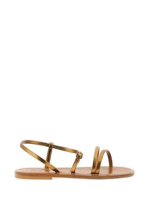 K. Jacques strappy leather sandals - Gold