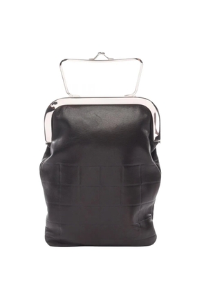 CHANEL Pre-Owned 1997-1999 CC Chocolate Bar Frame Bag handbag - Black