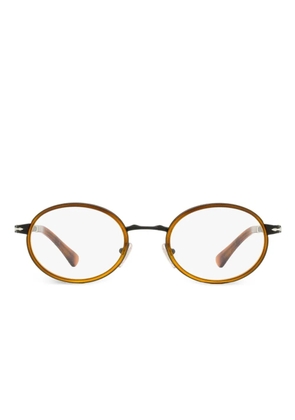 Persol oval-frame glasses - Brown