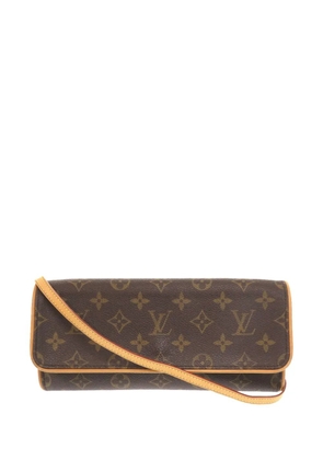 Louis Vuitton Pre-Owned 2000 Monogram Pochette Twin GM crossbody bag - Brown