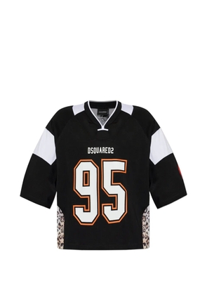 DSQUARED2 V-neck T-shirt - Black