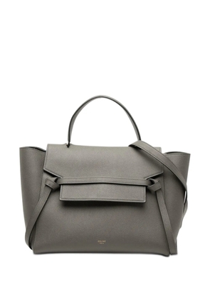 Celine Pre-Owned 2017 Mini Grained Calfskin Belt Bag satchel - Grey