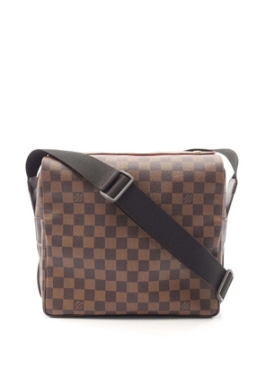 Louis Vuitton Pre-Owned 2002 Damier Ebene Naviglio crossbody bag - Brown