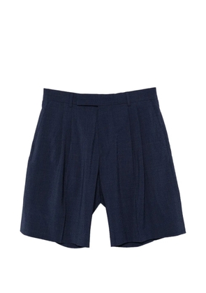 Paul Smith pleated shorts - Blue