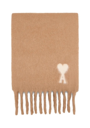AMI Paris Holiday Capsule scarf - Neutrals