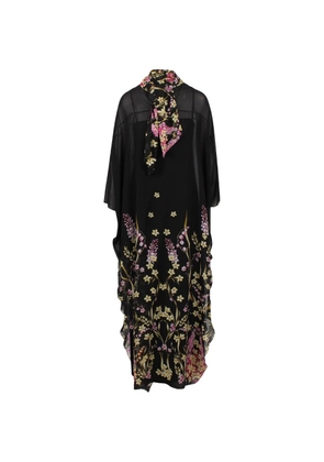 PHILIPPA 1970 Liliana floral-print maxi dress - Black