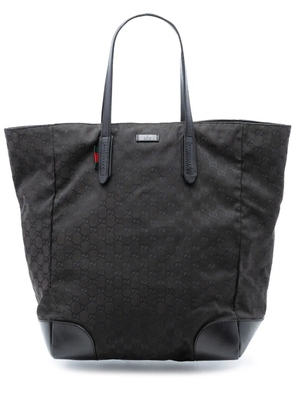 Gucci Pre-Owned 2016-2026 GG Canvas Web tote bag - Black