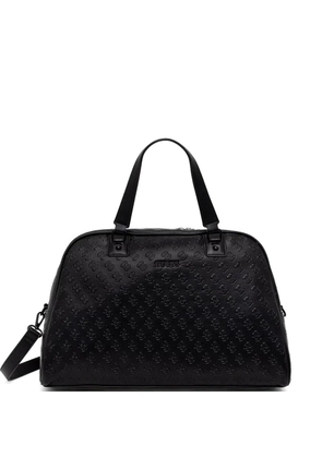 GUESS USA logo-embossed holdall bag - Black