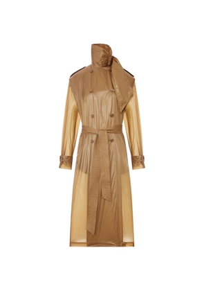 Saint Laurent double-breasted coat - Neutrals