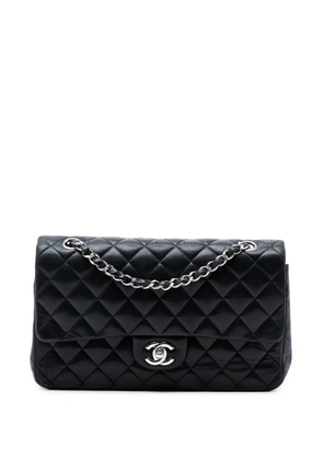 CHANEL Pre-Owned 2009-2010 Medium Classic Lambskin Double Flap shoulder bag - Black