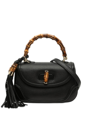 Gucci Pre-Owned 2000-2015 Small Leather New Bamboo Satchel handbag - Black