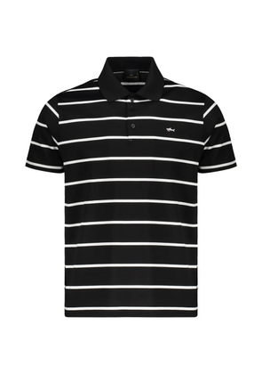 Paul & Shark striped cotton polo shirt - Black