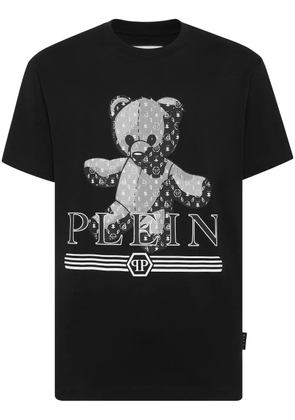 Philipp Plein Teddy Bear cotton T-shirt - Black