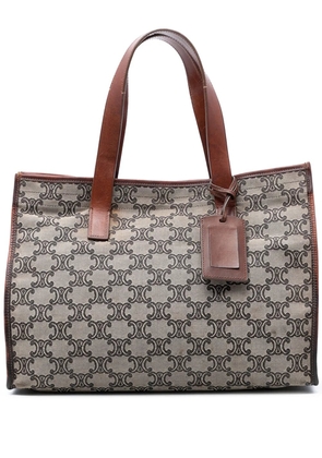 Celine Pre-Owned 2010 Macadam Canvas tote bag - Grey