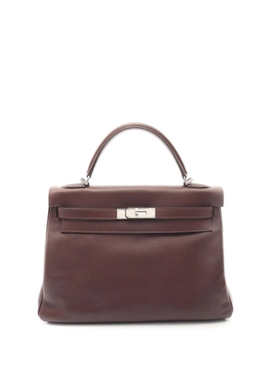 Hermès Pre-Owned 2006 Swift Kelly II Retourne 32 satchel - Brown