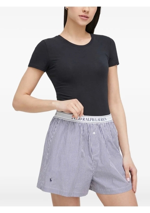 Polo Ralph Lauren embroidered-logo pajamas - Black