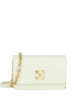 Off-White arrow-plaque chain-link tote bag