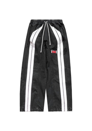 RRR123 Trappist side-stripe trousers - Black