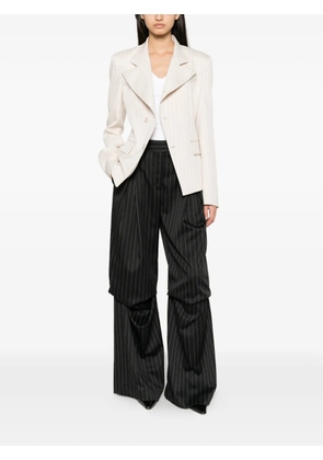 Aniye By Miriam pinstripe-pattern notched-lapels jacket - Neutrals