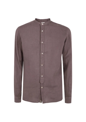 Tintoria Mattei linen shirt - Brown
