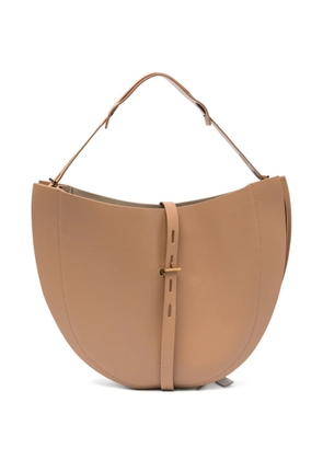 MINOBOSSI Liz leather shoulder bag - Neutrals
