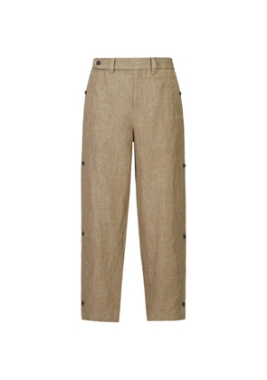 Shanghai Tang side-button trousers - Neutrals