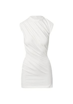 Ioana Ciolacu ruched mini dress - White