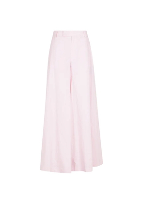Federica Tosi belt-loops palazzo pants - Pink
