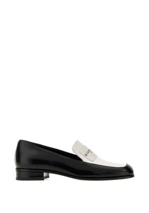 Givenchy Tux bicolor leather loafers - Black
