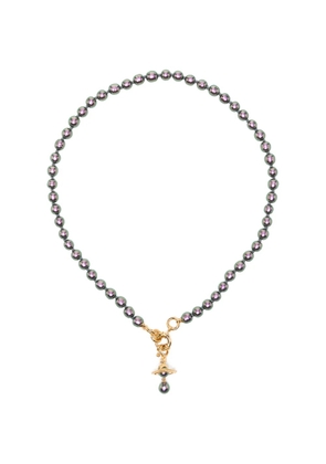 Vivienne Westwood Aleksa Orb faux-pearl necklace - Gold
