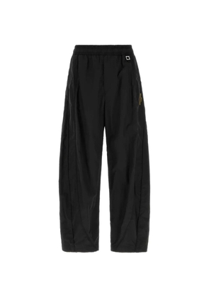Wooyoungmi logo-print track pants - Black