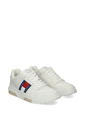 Tommy Hilfiger panelled perforated sneakers - White