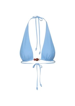 Baobab Jelena resin-stones triangle-shape bikini top - Blue