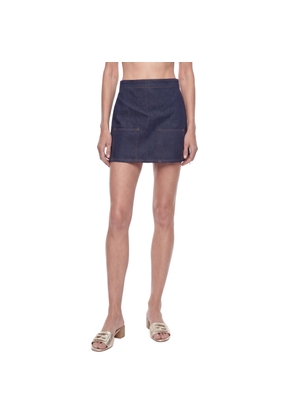 Denim Mini Skirt