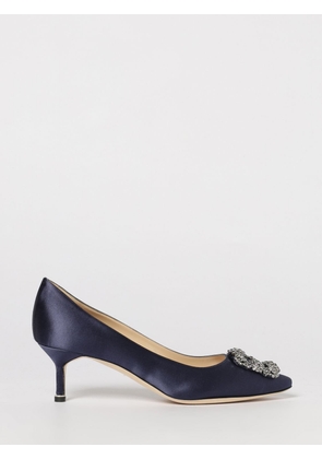 Pump MANOLO BLAHNIK Woman color Navy