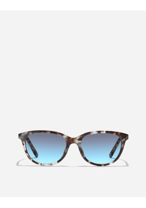 Dolce & Gabbana Dg Everyday Sunglasses - Woman Sunglasses Blue Havana Onesize