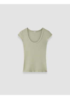 Saba Cotton Rib Top - L