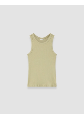 Yeux Cotton Rib Vest - L