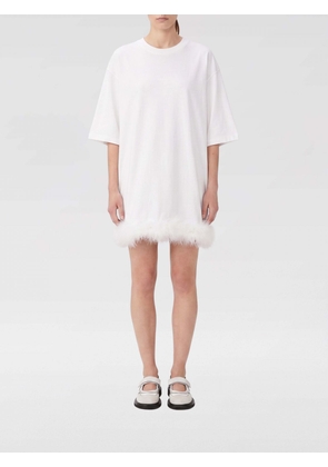 Dress MOSCHINO COUTURE Woman color White