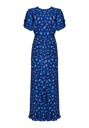 Victoria Beckham Bela Ruched Midi Dress - Moda Operandi