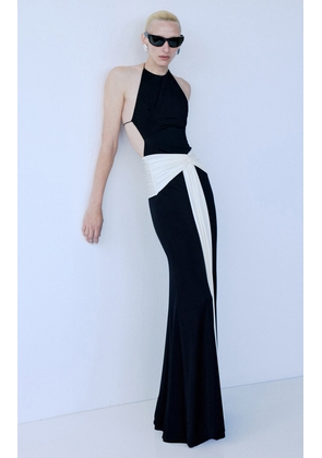 The New Arrivals Ilkyaz Ozel Euphorie Backless Evening Gown - Moda Operandi
