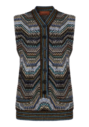Missoni Serafino Caperdoni-Knit Vest - Moda Operandi