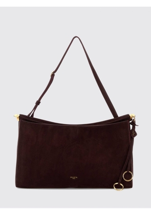 Shoulder Bag ALAÏA Woman color Burgundy