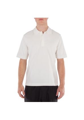Burberry Striped Cotton Polo Shirt