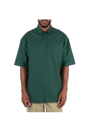 Burberry Cotton Oxford EKD-Logo Embroidered Shirt