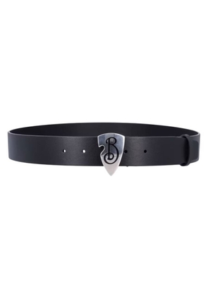 Burberry Leather B Shield Belt