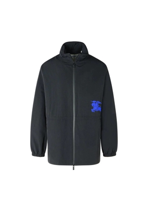 Burberry Mens EKD Motif Drawstring Waist Zipped Jacket