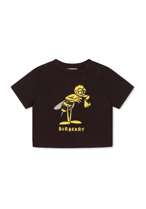 Burberry Boys Bee Graphic Print Cotton T Shirt