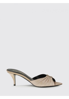 Heeled Sandal SAINT LAURENT Woman color Nude