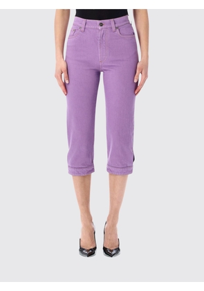 Jeans VERSACE Woman color Lilac